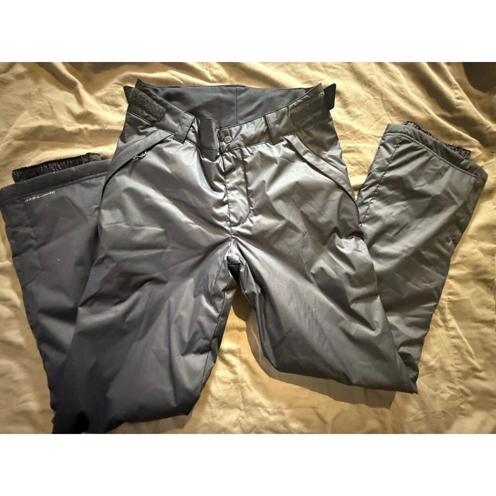Columbia Omni-Tech Men's Waterproof Snow Pants Blue Size S Inseam 32"